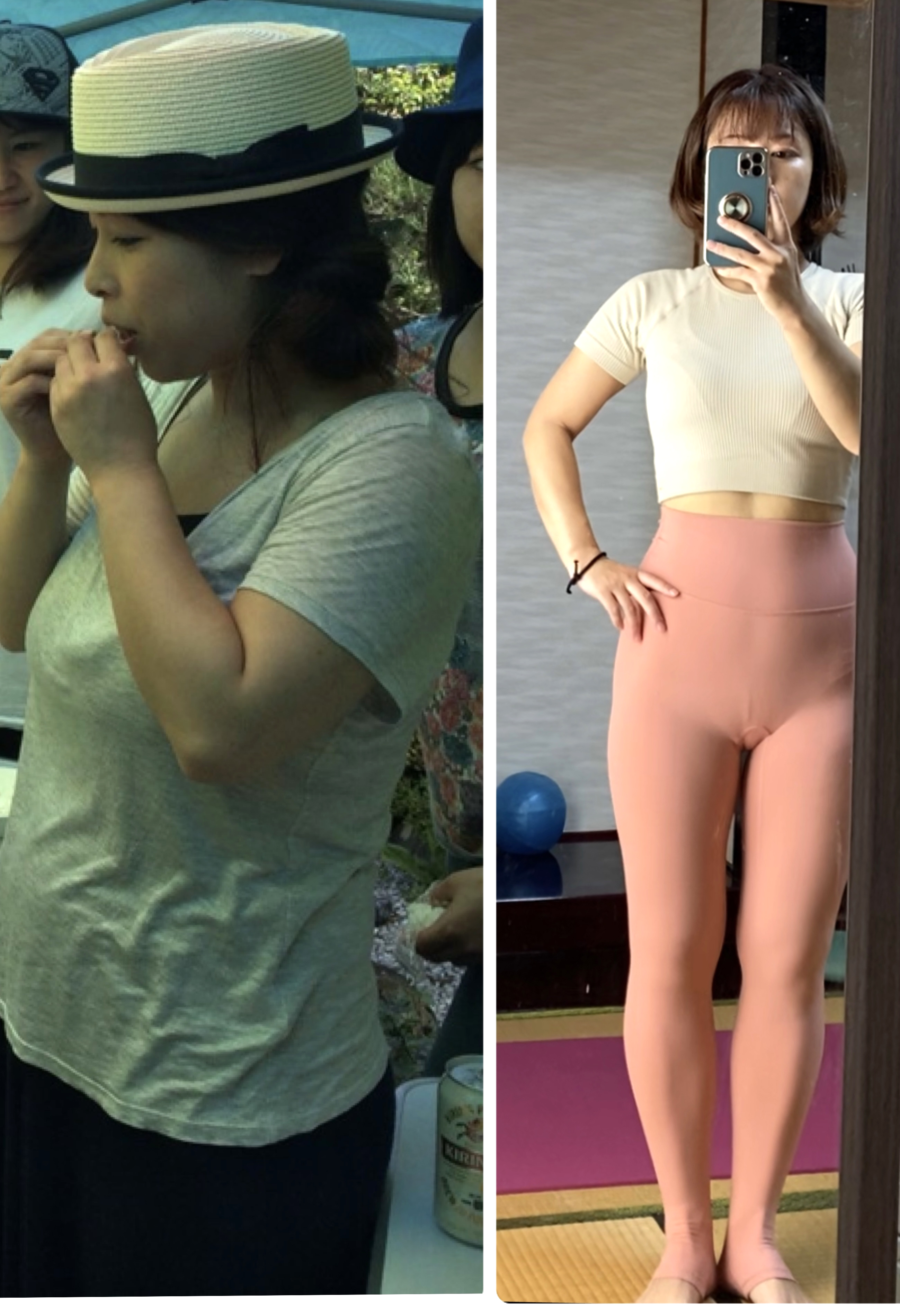 インストラクター JURI Before After